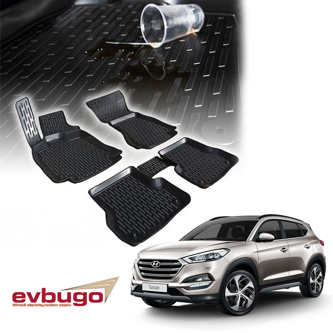 3D PASPAS SİYAH HYUNDAI TUCSON 2015-2021